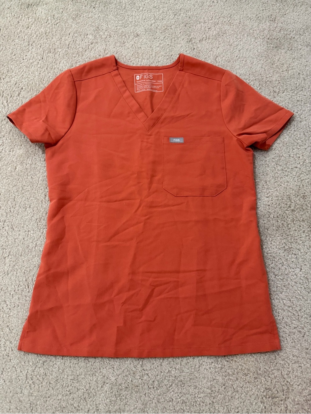 Figs Catarina Scrub Top Size XXS